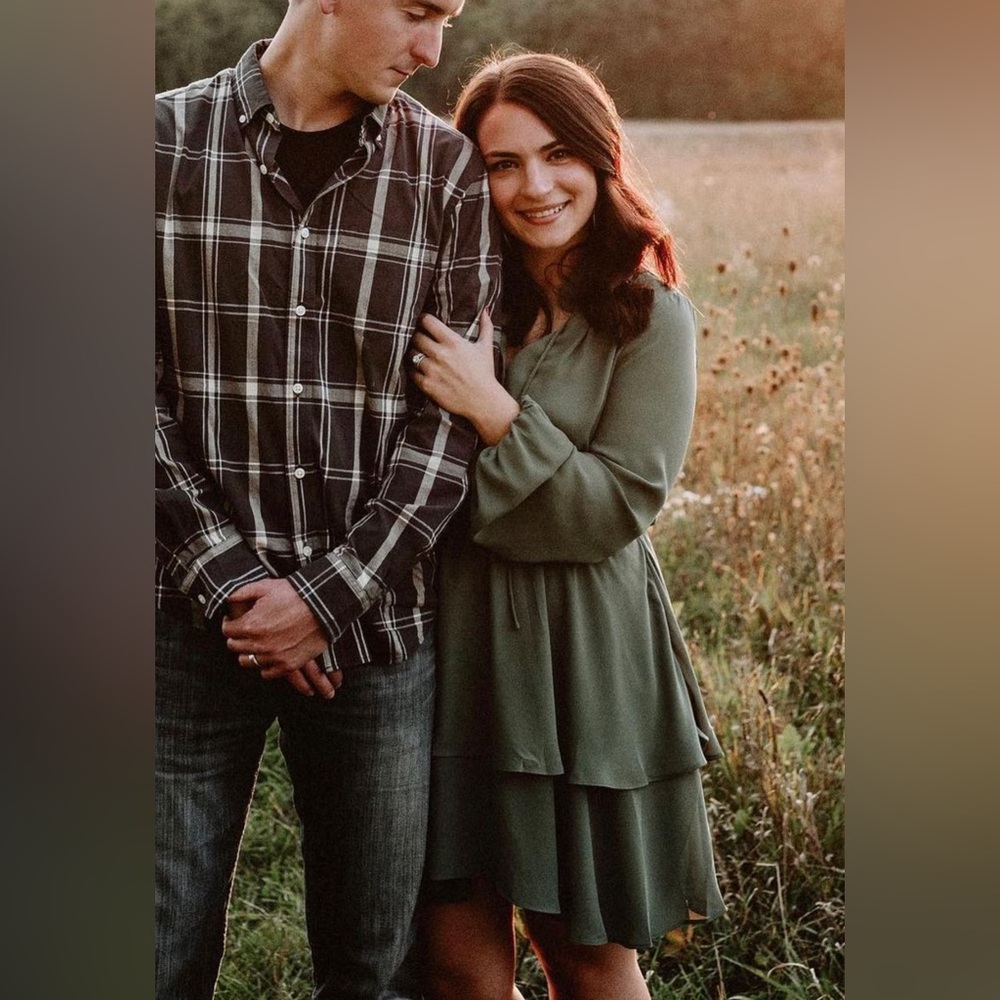 Layered With Happiness Dress Olive